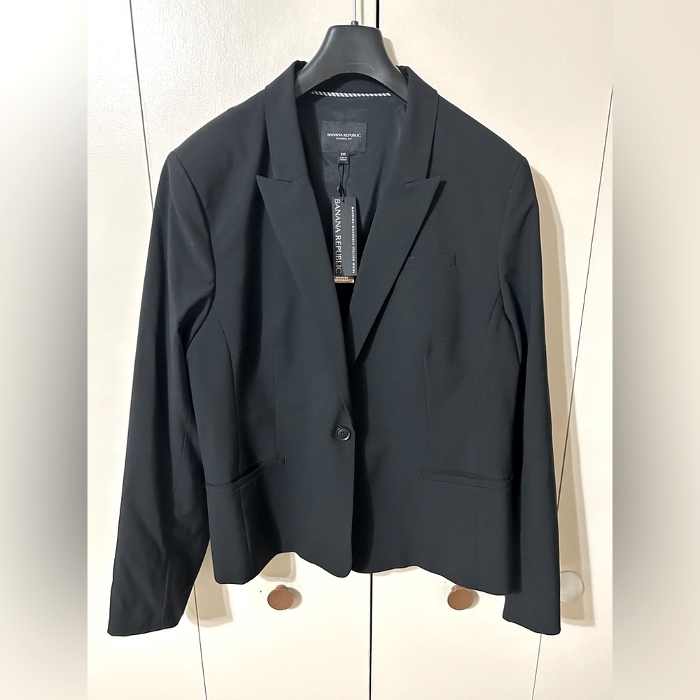 Banana Republic Marzatto Italian Wool Blazer